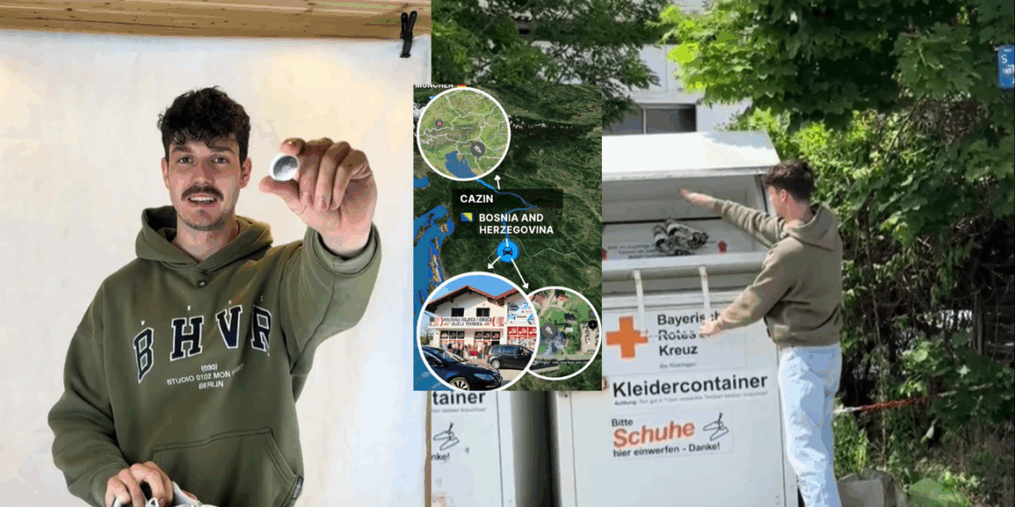 Joven investiga paradero de donaciones a la Cruz Roja en Alemania.