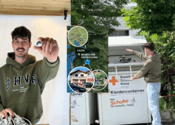 Joven investiga paradero de donaciones a la Cruz Roja en Alemania.