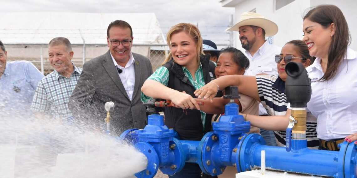 Maru Campos arranca programa de Infraestructura Hidroagrícola en Delicias, Chihuahua 