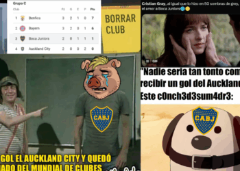 Conoce los mejores memes de la eliminación de Boca Juniors del Mundial de Clubes 2025.