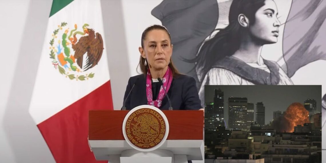 México tiene que ser factor de paz siempre: Sheinbaum sobre conflicto en Medio Oriente