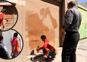 Reparan grafiteros sus propias “pintas” en Chihuahua capital