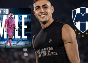 Santiago Mele es el nuevo portero del club Rayados de Monterrey.