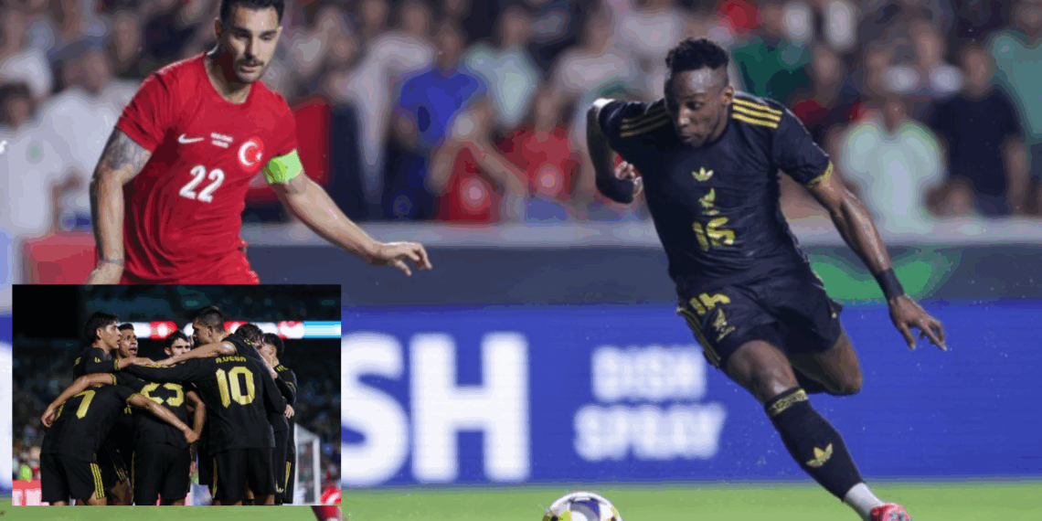 Selección Mexicana derrota1-0 a Turquía