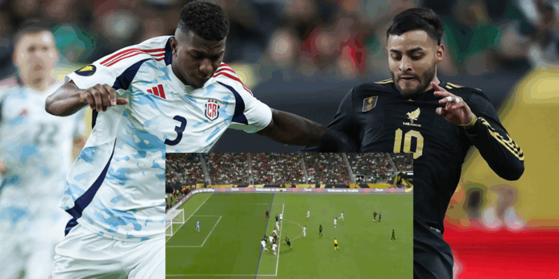 México empatan 0-0 contra Costa Rica tras gol anulado.