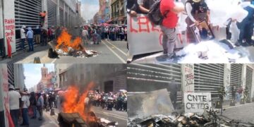 SEP condena la violencia en protestas de la CNTE