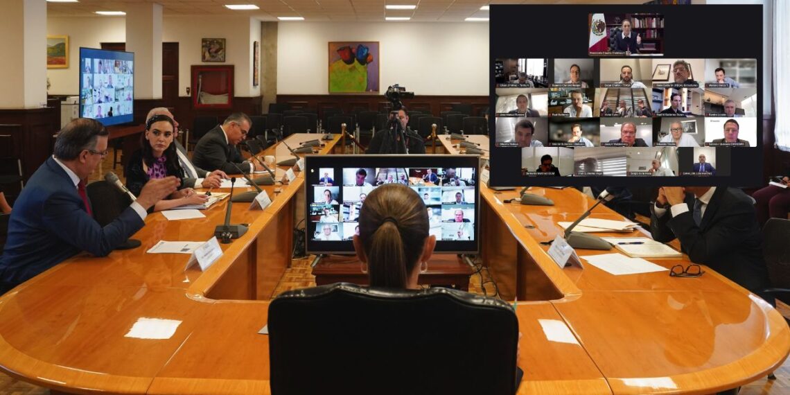 Sheinbaum se reúne con empresarios del acero y aluminio; evalúan medidas contra aranceles del 50% de EU