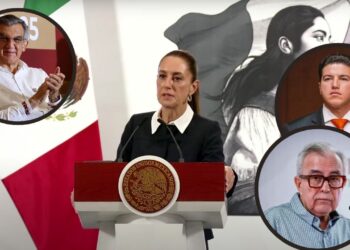 La presidenta Claudia Sheinbaum se pronunció sobre la lista de políticos mexicanos que presuntamente son señalados por agencias estadunidenses por vínculos con el crimen organizado, calificándola como noticia falsa y parte de una estrategia de desinformación. Durante su conferencia de prensa y a pregunta expresa, la mandataria aseguró que se trata de “una actitud muy conservadora la mentira, hay mucha hipocresía, mentira en los argumentos”. “...y la verdad es que son herederos del conservadurismo del siglo XIX, porque desde entonces, y a Madero igual, y ahora igual, se magnifica por las redes sociales y el uso de la Inteligencia Artificial”, dijo desde el Palacio Nacional. Expuso que un programa de televisión utiliza su imagen y el mensaje que dice para posteriormente distorsionarlo con Inteligencia Artificial. “...cambia lo que digo de mi voz y lo publican como chiste entonces con el uso de inteligencia artificial, me refiero a Latinus. Utilizan donde estoy hablando y cambian mis palabras”, dijo. En ese sentido, manifestó que tienen derecho a “criticar”, pero cuestionó por qué el uso de herramientas digitales para hacerlo, sobre todo la Inteligencia Artificial, la cual atribuyó al conservadurismo. “...pero esta cosa de noticias falsas noticias falsas que le quitaron la visa a un gobernador u otra gobernadora u otro gobernador. Imagínense para que la Embajada de Estados Unidos tenga que salir a decir que no es cierto, entonces que hay responsabilidad... la seriedad conlleva responsabilidad siempre”, finalizó. Embajada de estados Unidos desmiente lista de políticos vinculados al crimen organizado El martes, la Embajada de Estados Unidos en México desmintió que la lista difundida sobre presuntos políticos mexicanos que estaba siendo investigados por vínculos con cárteles del narcotráfico fuera real. La lista apócrifa utilizó los logos del Departamento de Estado de EU para acusar a los siguientes mandatarios estatales y funcionarios públicos de Morena: Layda Sansores, de Campeche Rubén Rocha Moya, de Sinaloa Samuel García, de Nuevo León Américo Villarreal, de Tamaulipas Así como Ricardo Monreal El mismo documento exponía que los políticos mexicanos eran investigados por vínculos con los cárteles de la droga, razón por la que presuntamente la dependencia de EU cancelaba sus visas.