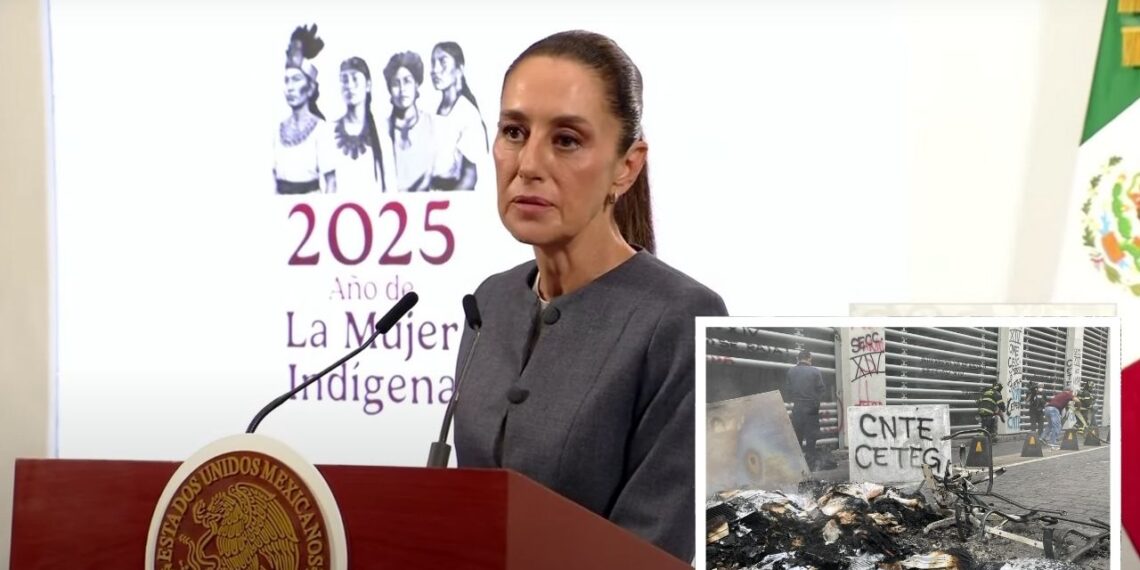 Sheinbaum cancela visita a Guerrero para evitar posibles protestas de la CETEG