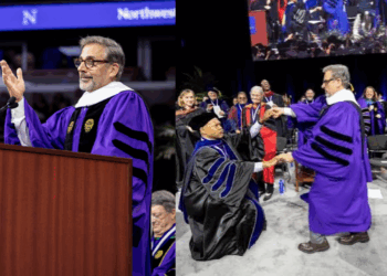 Steve Carell da un increíble y chistoso discurso a los alumnos de la universidad Northwestern University.