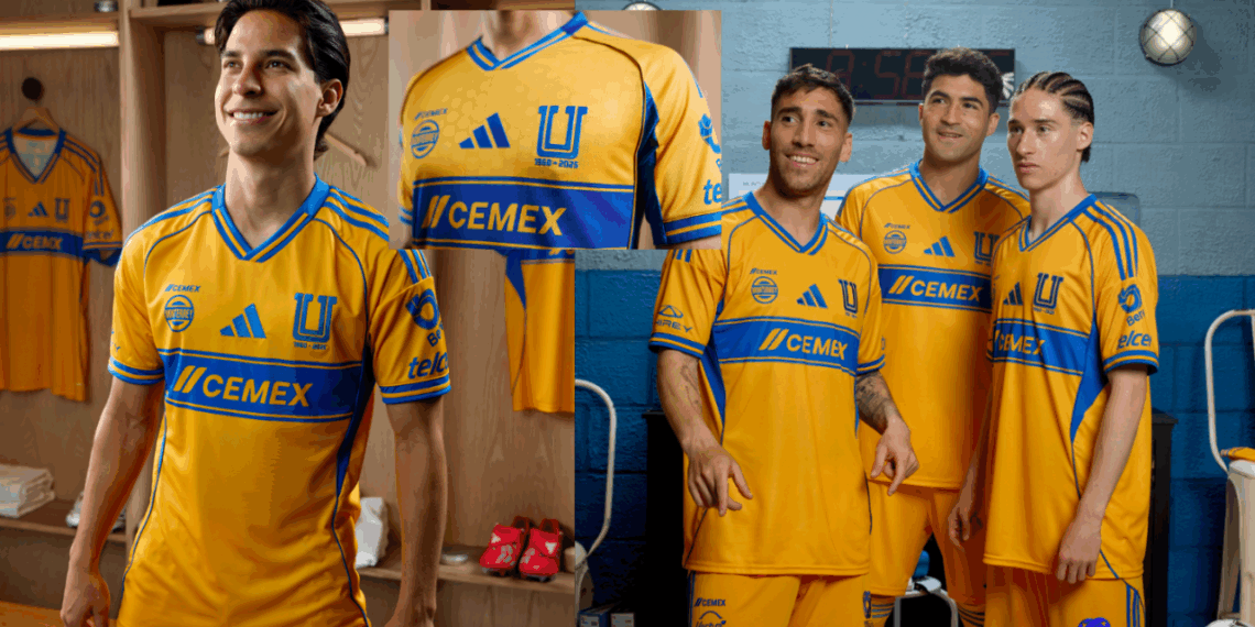 Tigres estrena su nuevo jersey en conmemoración por su 65 aniversario.
