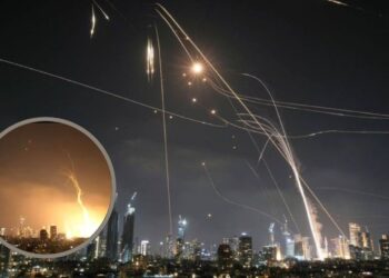 VIDEO misiles iraníes impactan en Tel Aviv tras ataque de Israel -2