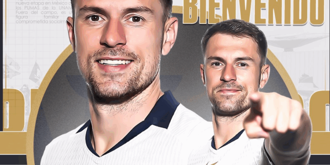 Aron Ramsey llega a Pumas.