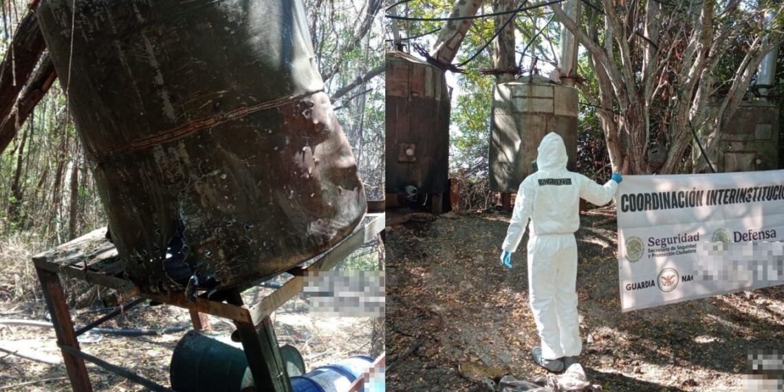Aseguran casi cinco toneladas de metanfetamina en Culiacán