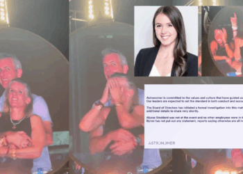 Astronomer, empresa de los infieles captados en concierto de Coldplay, dan sus primeras declaraciones.