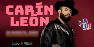 Carín León ofrecerá concierto gratuito en Morelia, Michoacán como parte del Festival Jalo.