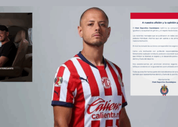 Chivas de Guadalajara emite comunicado tras videos machistas de Chicharito Hernández.
