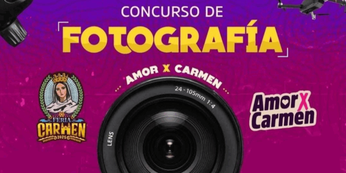 Participa en el concurso de fotografía “Amor x Carmen”.
