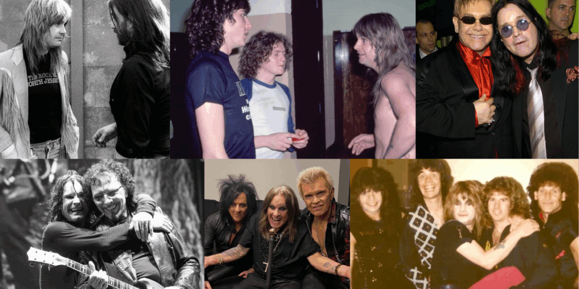 as condolencias de las celebridades tras la muerte de Ozzy Osbourne.