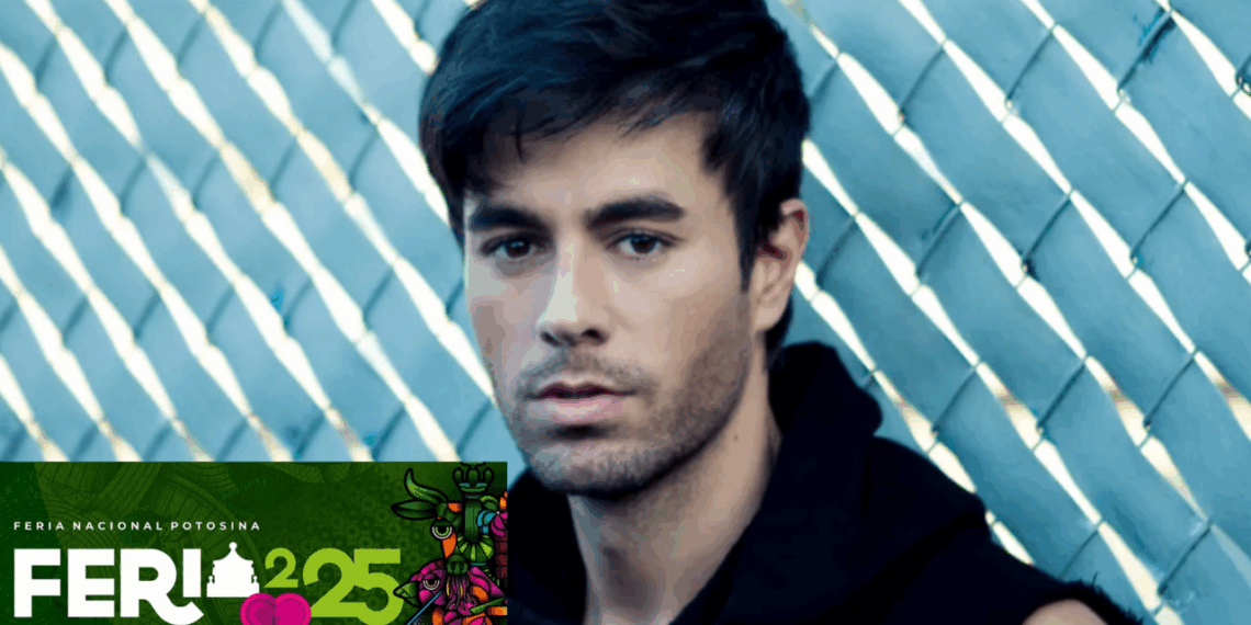 Feria Nacional Potosina suma a Enrique Iglesias en su cartel.