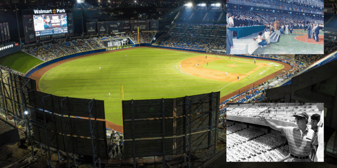 Conoce la historia de los 35 años del Estadio de Béisbol Monterrey.