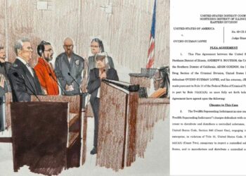 Esto dice el acuerdo de culpabilidad presentado en Chicago en caso de Ovidio Guzmán