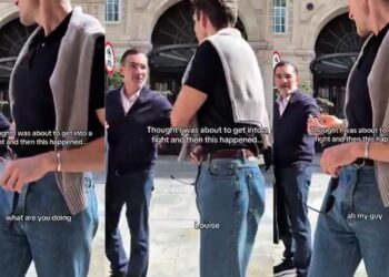 Exhibe Tiktoker a Senador del Verde viajando en Europa