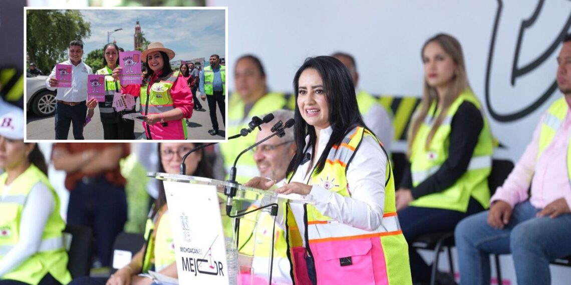 Con la finalidad de contener los accidentes de tránsito en Michoacán, la secretaria de Desarrollo Urbano y Movilidad, Gladyz Butanda Macías firmó un convenio con ocho municipios de la entidad que se sumaran a la campaña de educación vial ¡Fíjate Pues!