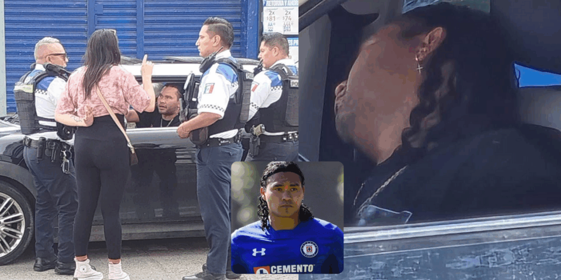 Gullit Peña fue detenido en León, Guanajuato al dar positivo al alcoholímetro.