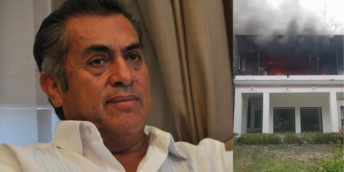 Incendian casa de Jaime Rodríguez “El Bronco”, el exgobernador de Nuevo León