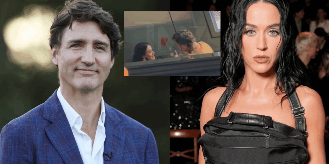 Katy Perry y Justin Trudeau fueron vistos cenando juntos.