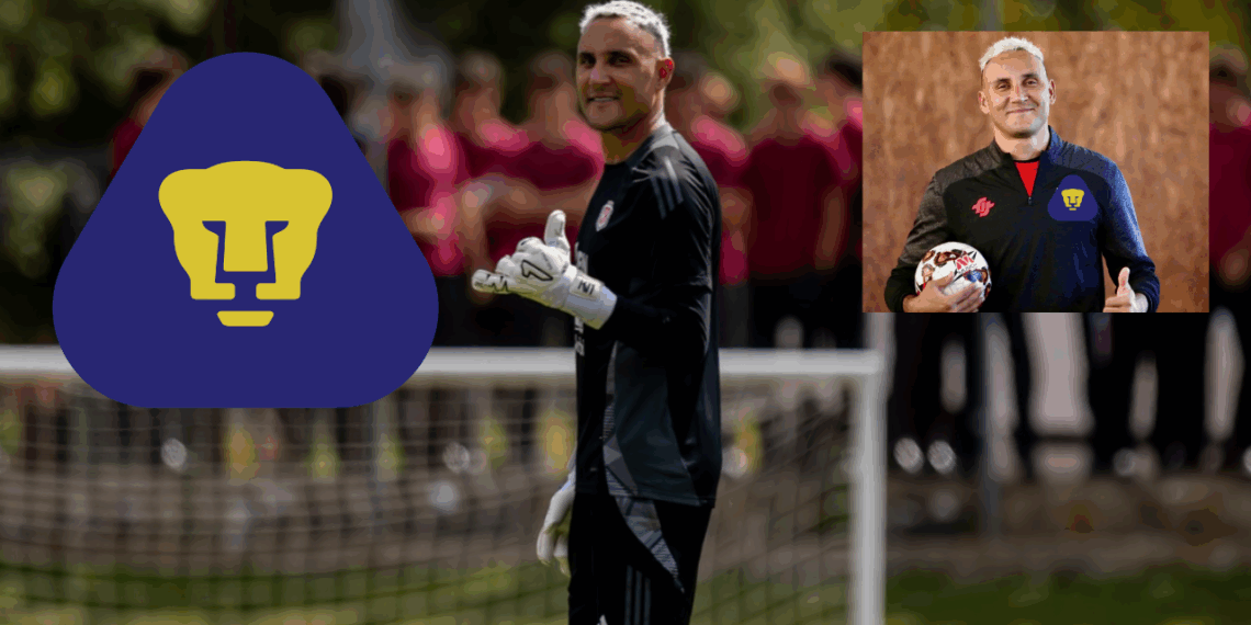 Keylor Navas será posiblemente el nuevo portero de Pumas.