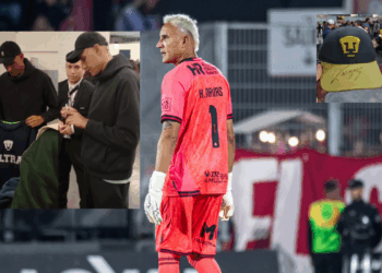 Keylor Navas llega a México para su fichaje con Pumas.