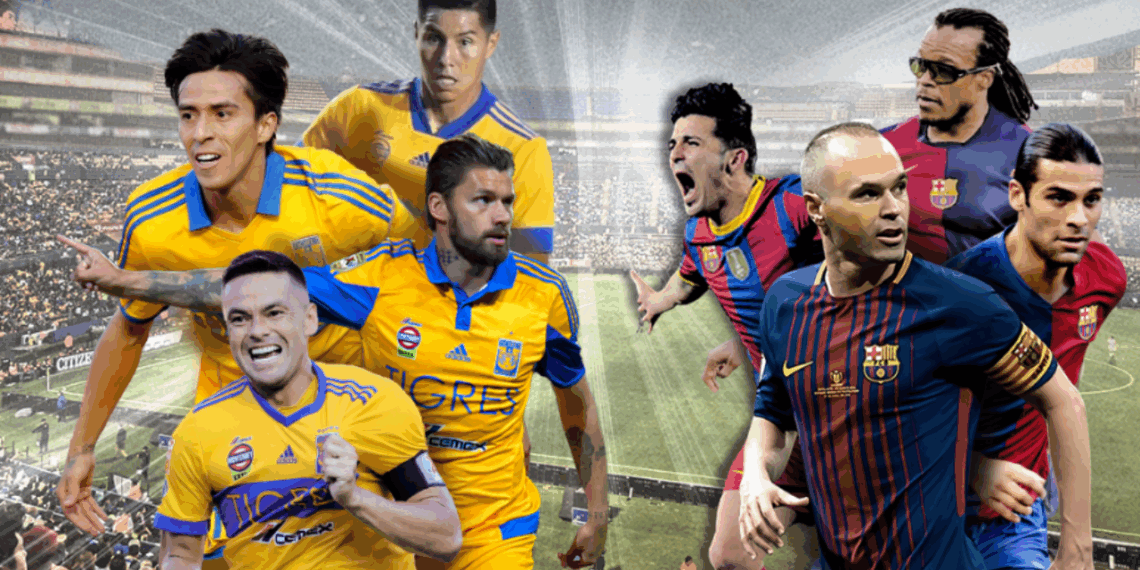 Conoce toda la información de “Leyendas en el volcán” con Tigres y Barcelona Legends.