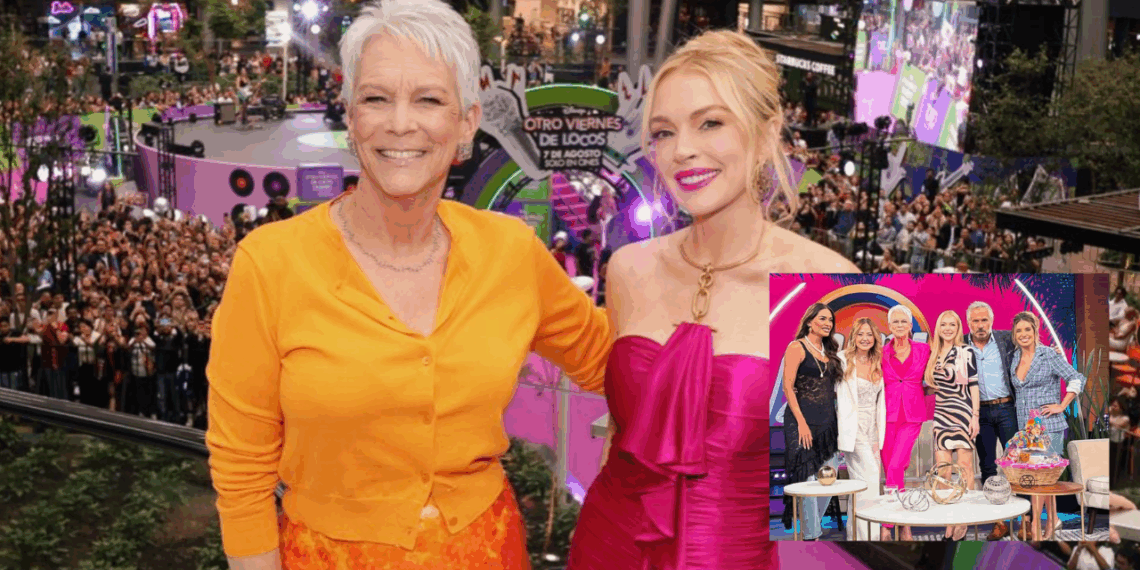 Lindsay Lohan y Jamie Lee Curtis en México: impactan en la promoción de Otro viernes de locos.