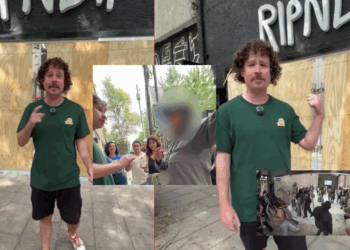 Luisito Comunica expone discución con manifestante contra la gentrificación