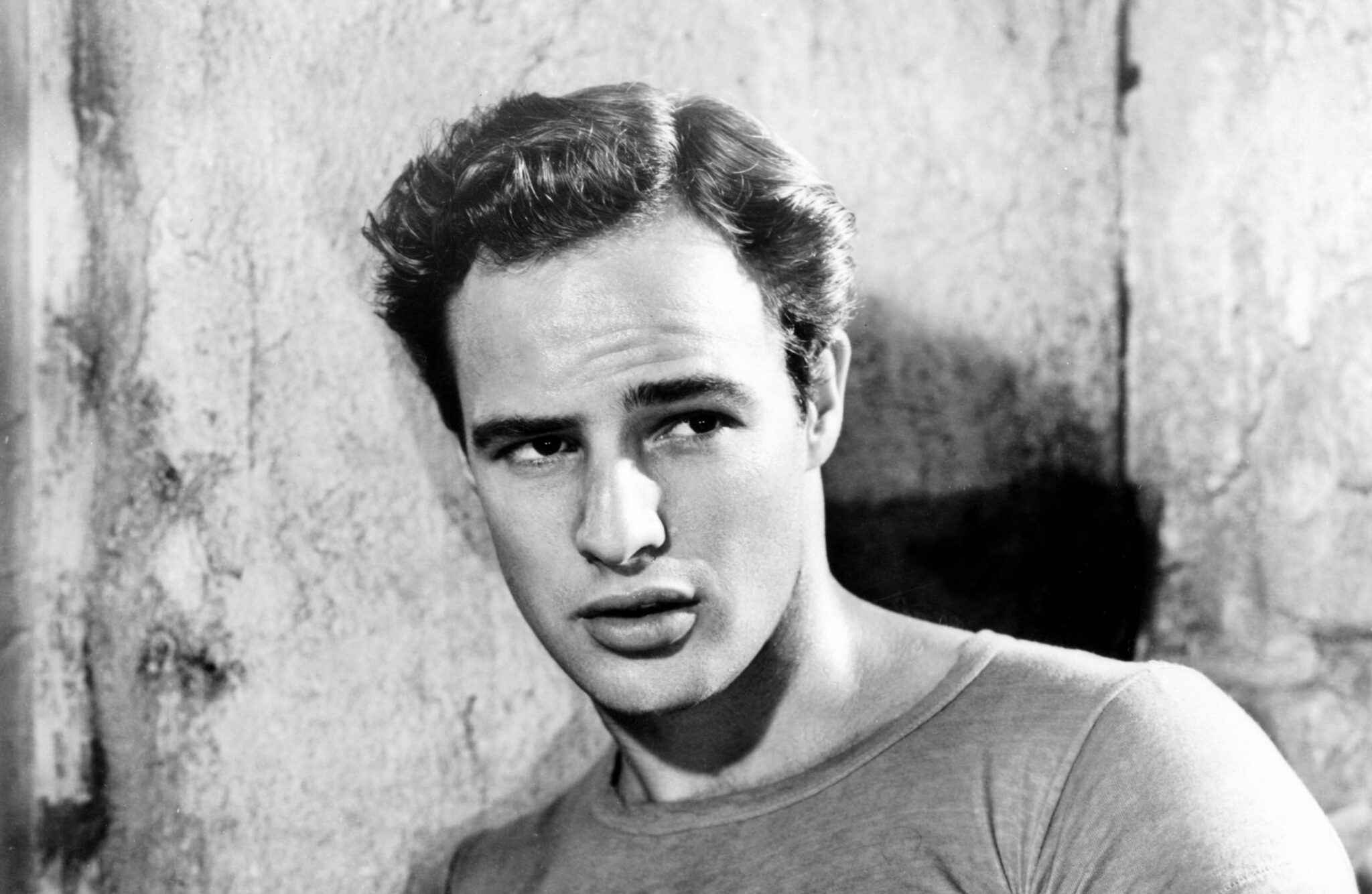 Marlo Brando es considerado como uno de los hombres más guapos de todos los tiempos.