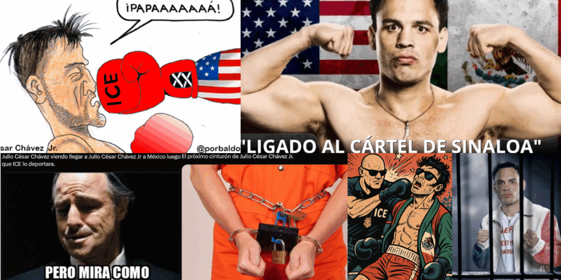 Conoce los mejores memes de la detención de Julio César Chávez Jr.