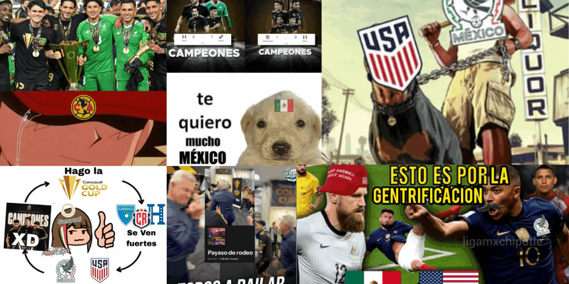 Los mejores memes del triunfo de la Selección Mexicana en la Copa Oro