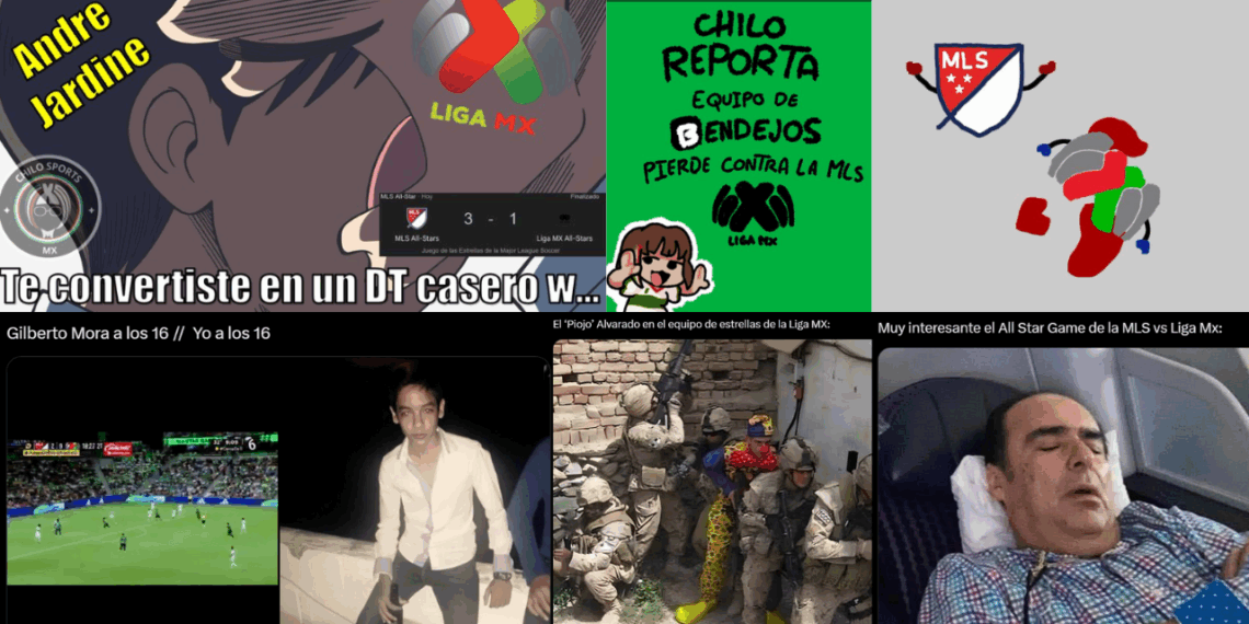 Los mejores memes del triunfo de la MLS en el All Star Game contra la Liga MX.
