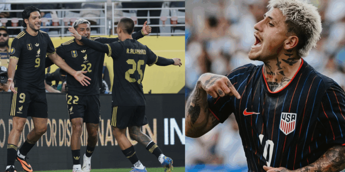 México y Estados Unidos se enfrentarán en la gran final de la Copa Oro.