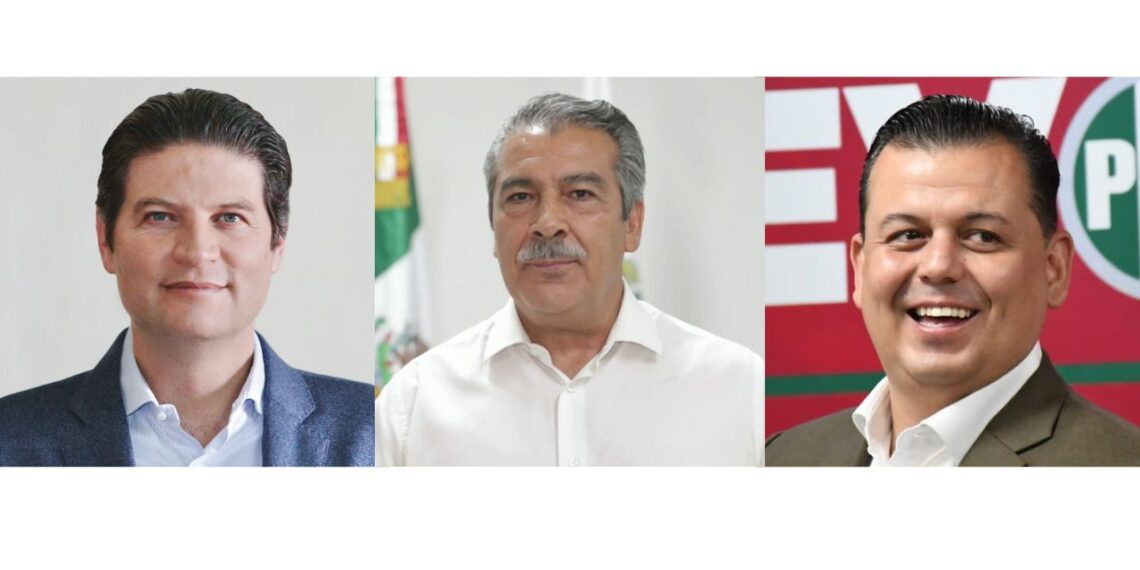 Morón, Martínez y Valencia toman ventaja en la carrera interna por la gubernatura en Michoacán