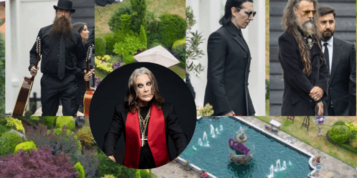 La familia de Ozzy Osbourne habría respetado los deseos del cantante de ser enterrado en su casa.