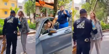 Policía de tránsito denuncia a “Lady Racista”; es acompañado por Gobierno de la CDMX