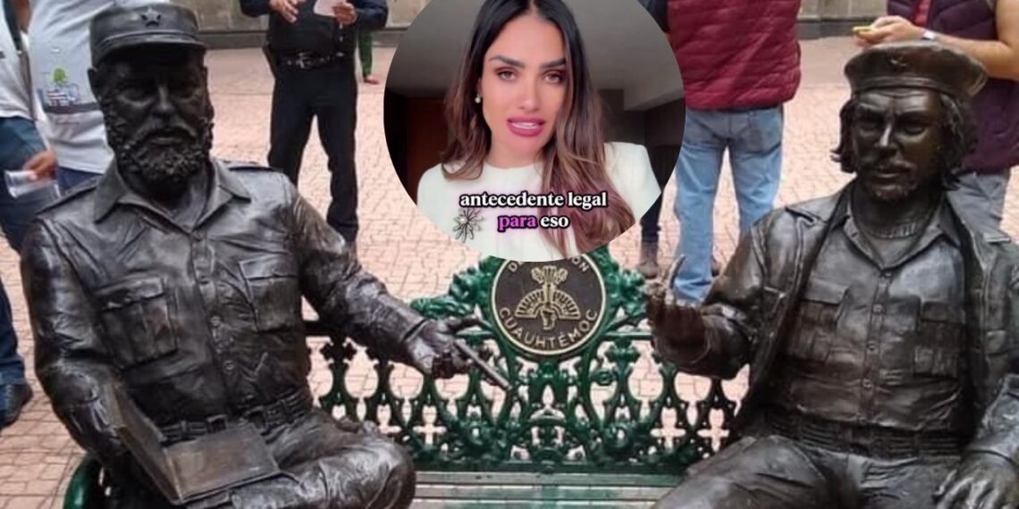 ¿Por qué retiraron las esculturas de Fidel y ‘El Che’ en CDMX