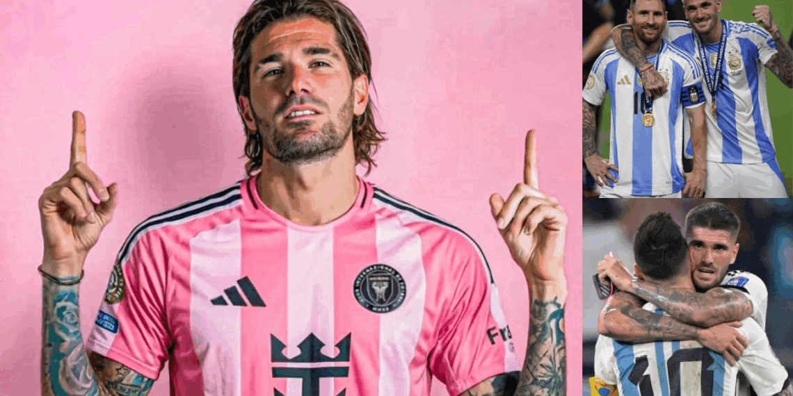 Rodrigo de Paul sería el nuevo jugador del Inter de Miami.