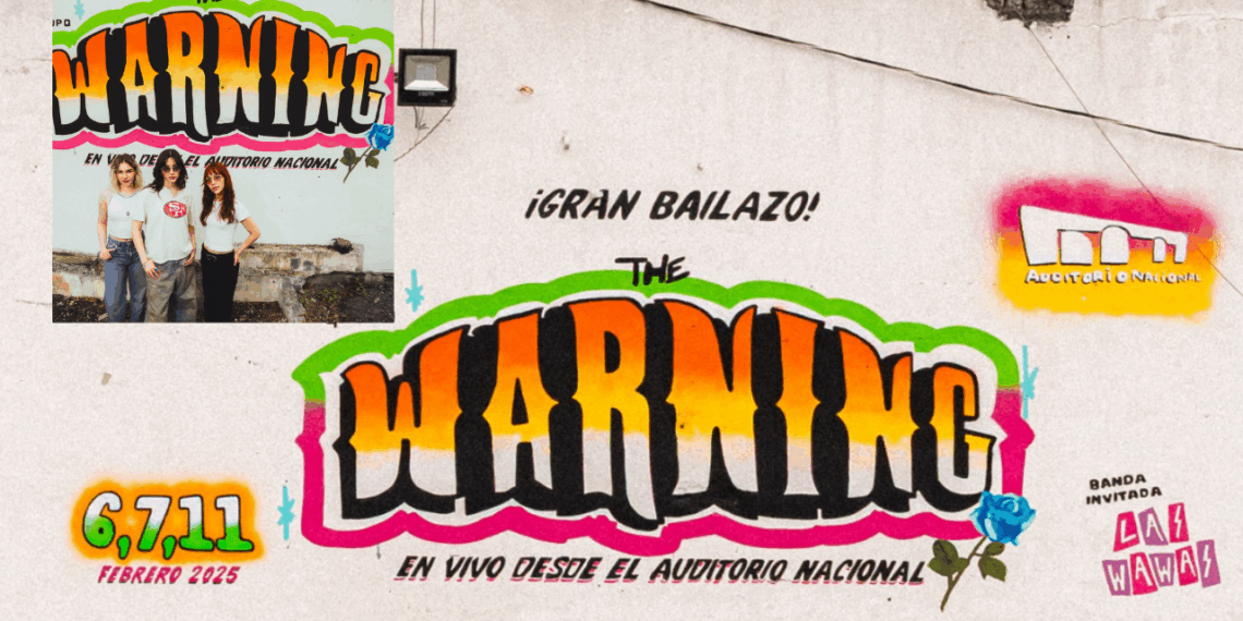 La icónica portada del disco en vivo de The Warning rinde homenaje a la cultura mexicana