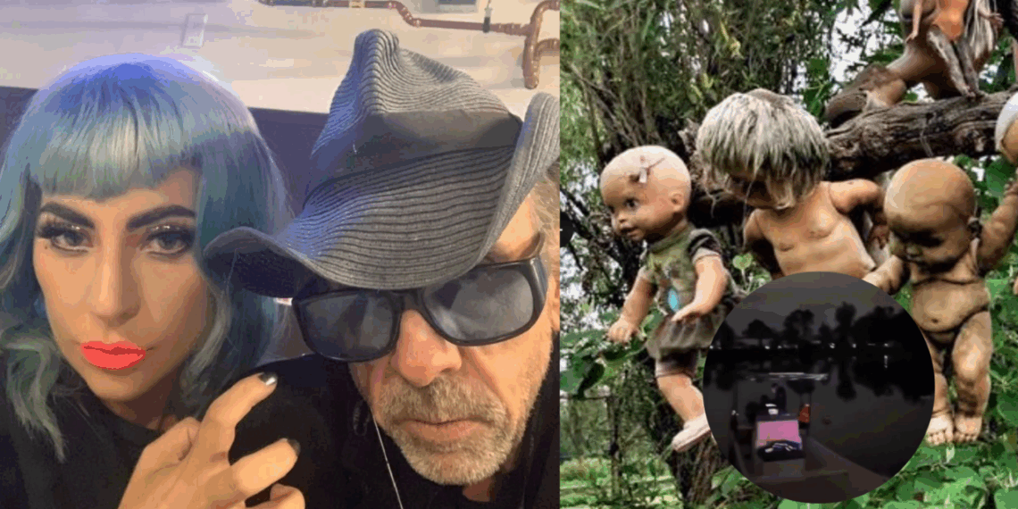 Tim Burton y Lady Gaga habrían estado grabando un video musical en México.
