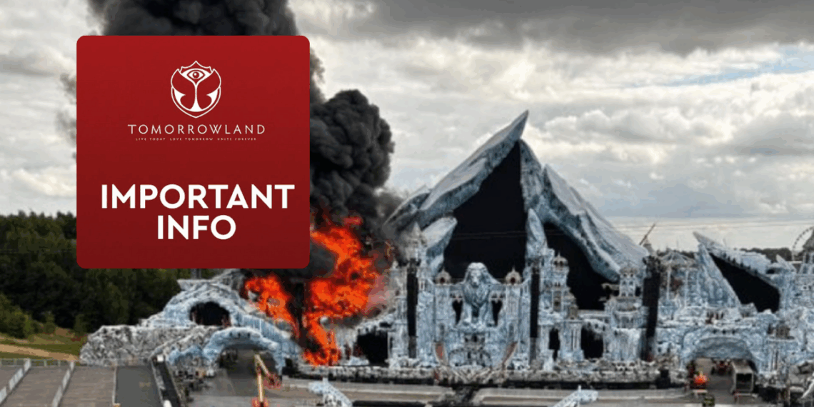¿Tomorrowland continuará con sus operaciones? El festival lanza comunicado tras incendio.