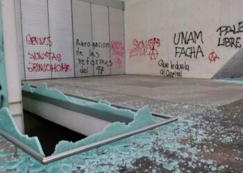 UNAM denunciará actos vandálicos en marcha contra la gentrificación